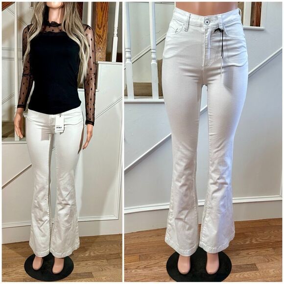 Special A Denim - NWT Special A white flare jeans